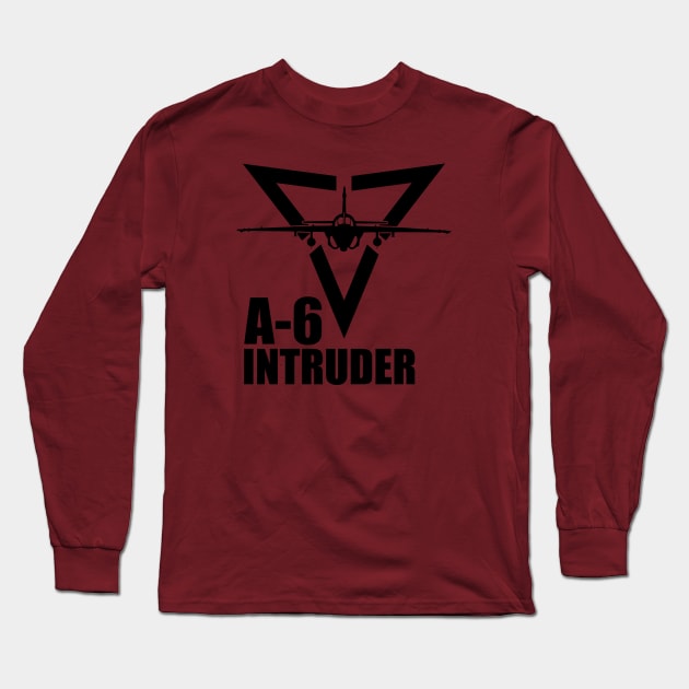 A-6 Intruder (subdued) Long Sleeve T-Shirt by TCP